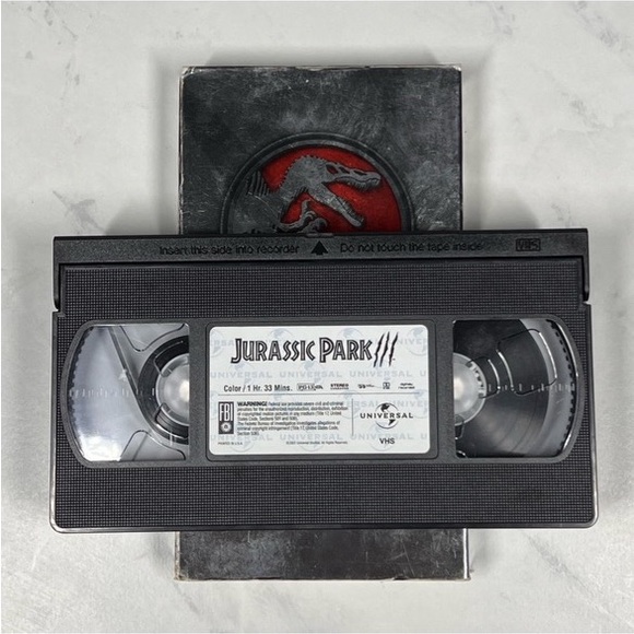 EUC Jurassic Park III (2001) VHS - Picture 5 of 5